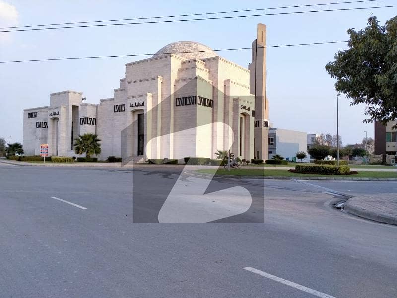 10 Marla Facing Park Possession Utilities Paid Residential Plot 634 at Builder location is for sale in Quaid Block Bahria Town Lhr