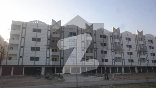 ٹایمز ریزیڈینسی کراچی میں 2 کمروں کا 4 مرلہ فلیٹ 60 لاکھ میں برائے فروخت۔