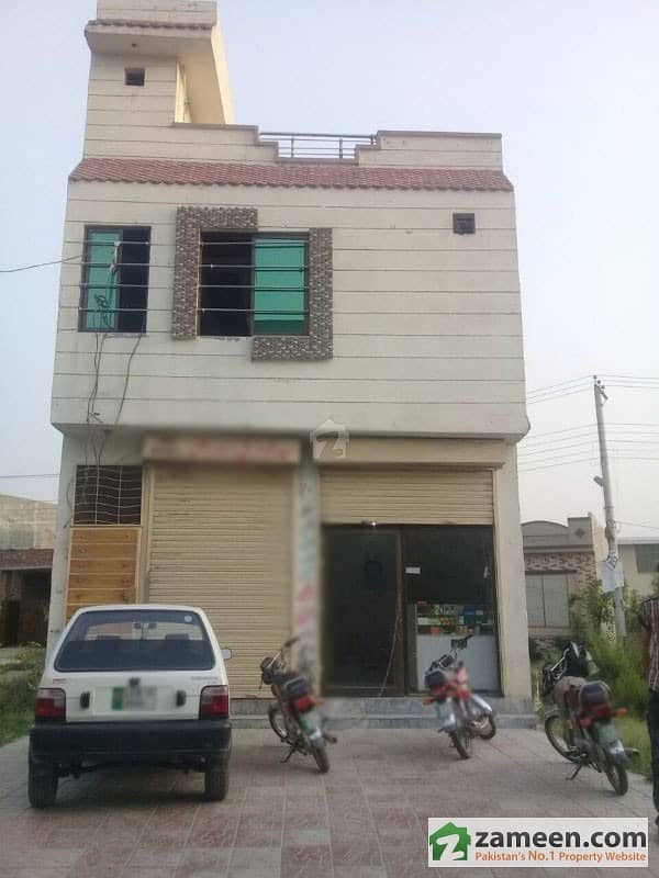 House With 2 Shops For Sale In Block B