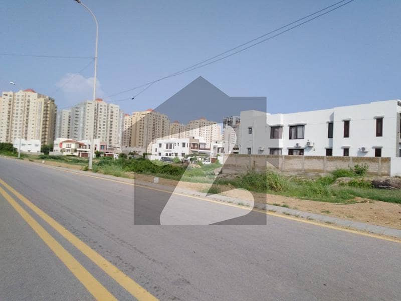 2000 square yards residential plot on construction allowed zone D phase 8 DHA is available for sale on most ideal location