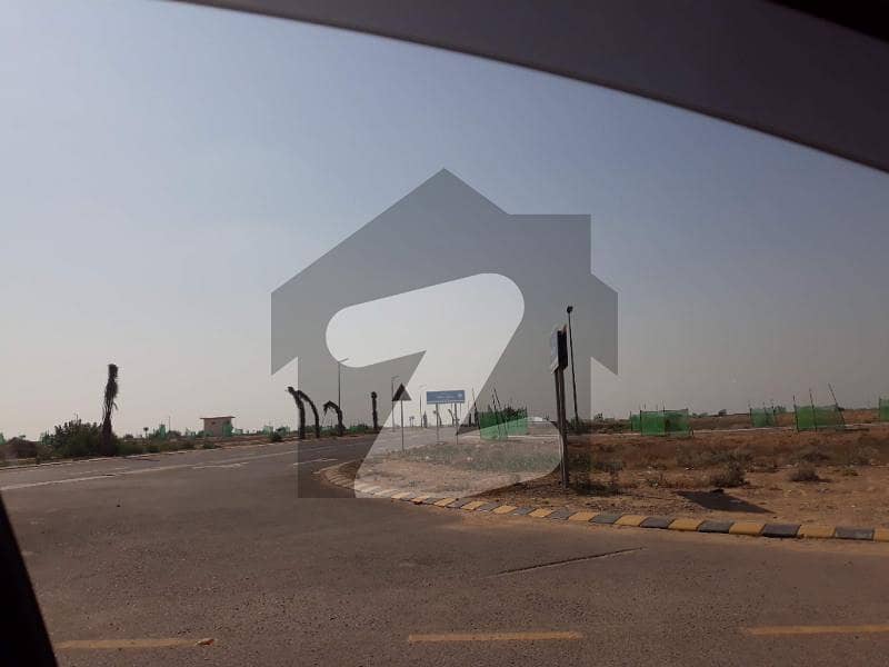 Dha City Karachi Sector 3. a 500 Yards Construction Zone Reasonable Price Just 135