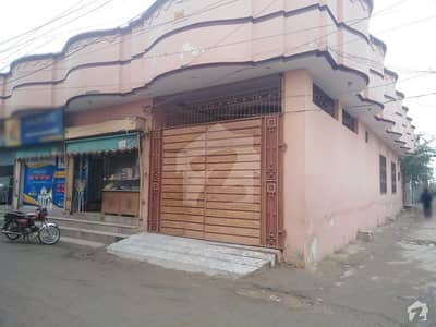11 Marla Corner Single Storey House With 2 Shops For Sale