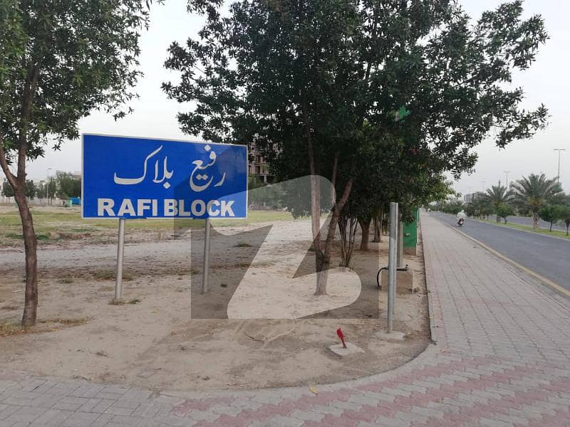 Ideal Location Facing Park 10 Marla Plot Possession Utilities Boulevard Paid In Rafi Block Sector E