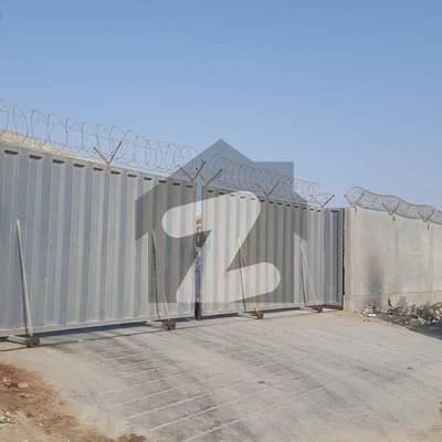 Commercial Plot For Rent With Open Plot At Prime Location Of Super Highway Near Tarminal Surrounding