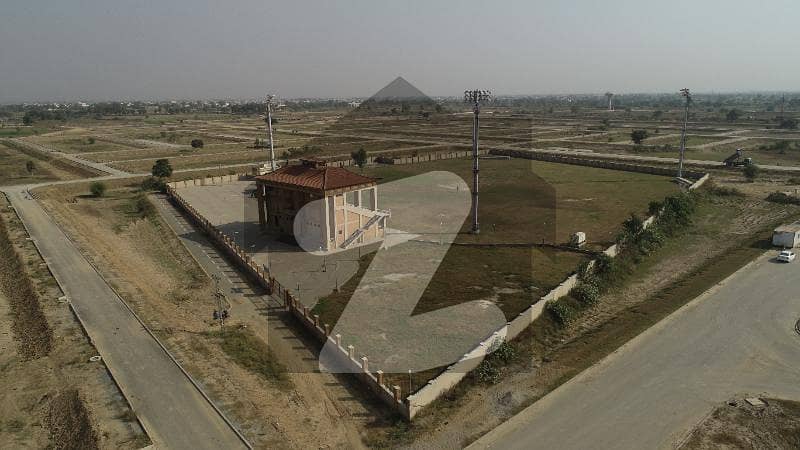 10 Marla Main Location Plot For Sale In C Block Jinnah Sector LDA City Lahore