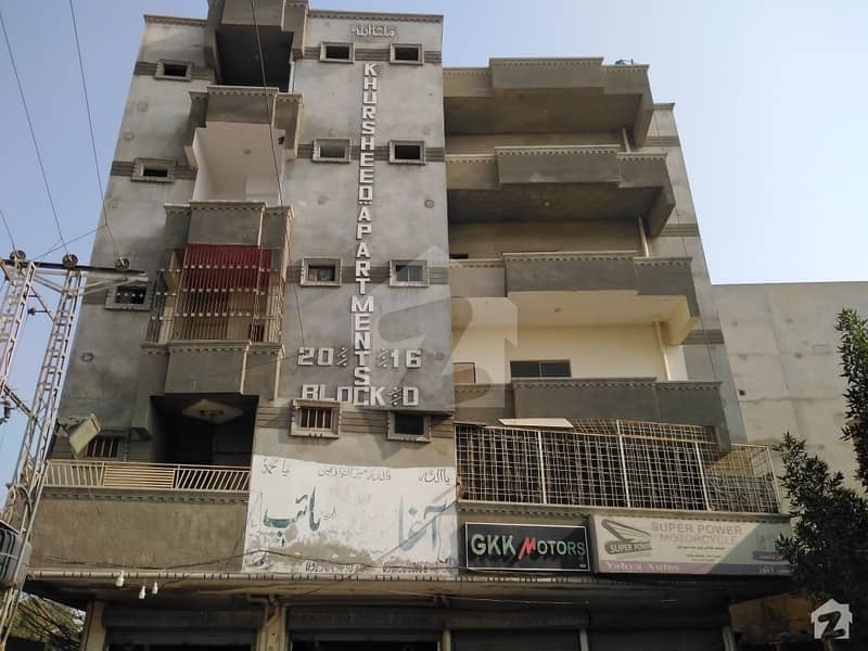 Flat Available For Sale Khursheed Apartments