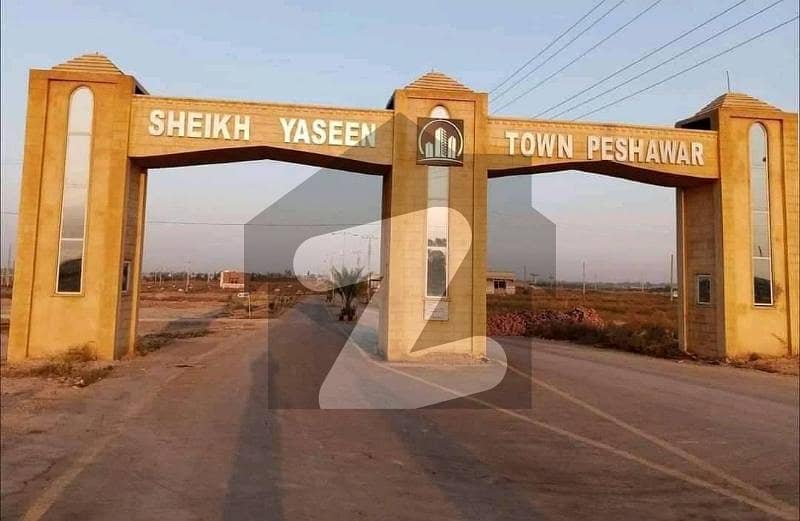 Sheikh Yaseen Town 5 marla residential plot available for sale Sheikh Yaseen Town 5 marla residential plot available for sale