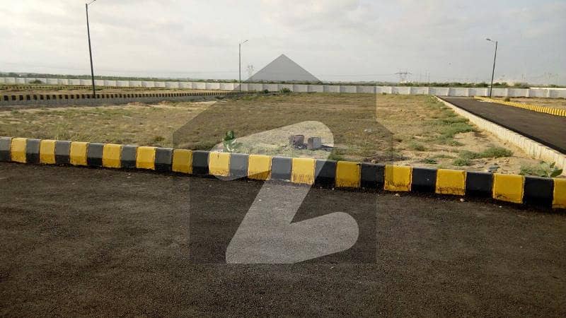 Al-safa Garden 100 Yard Plot For Sale On Link Road To Northern Bypass