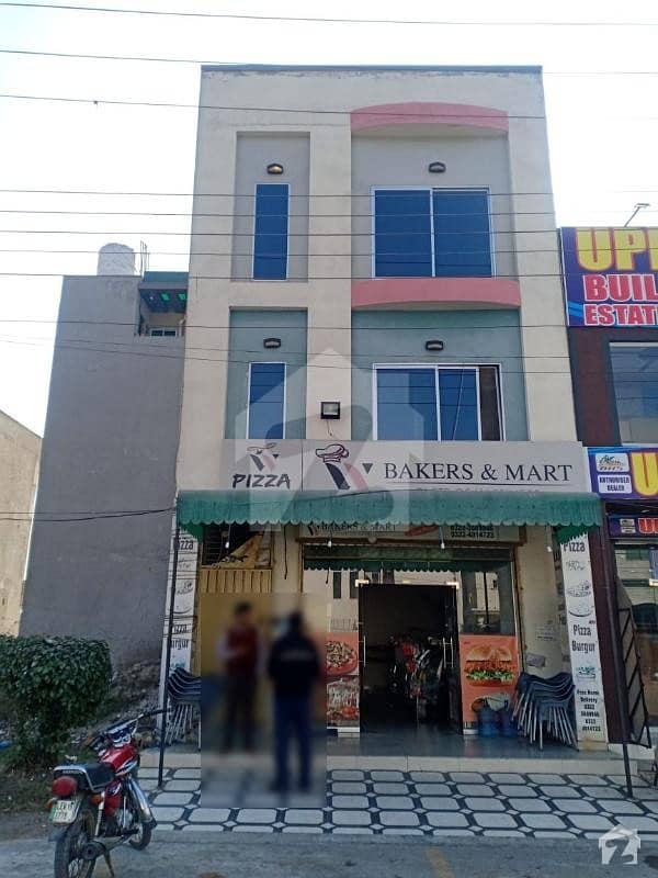 بسم اللہ ہاؤسنگ سکیم جی ٹی روڈ لاہور میں 3 مرلہ عمارت 2.25 کروڑ میں برائے فروخت۔