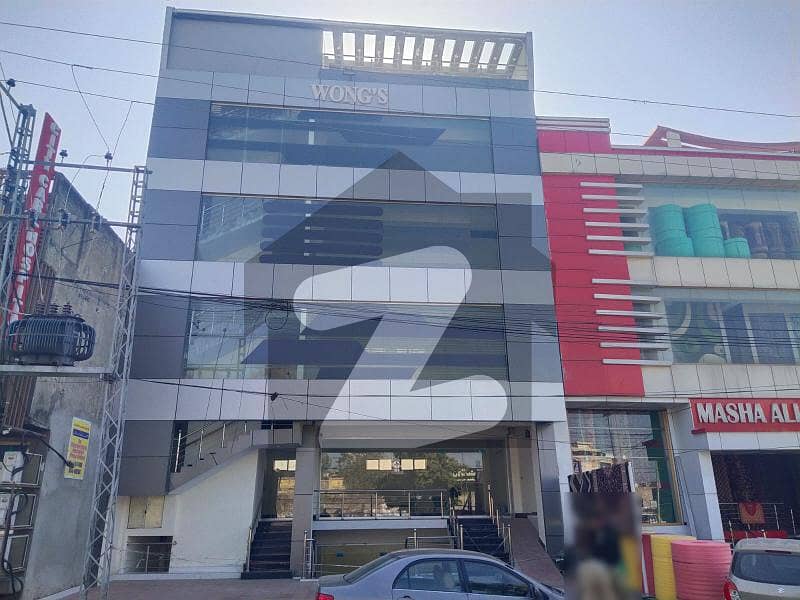 6 Storey Commercial 2nd Corner Newly Built Plaza Available For Rent It Is Located In The Heart Of Satellite Town 4th B Road And Saidpur Road Corner Rawalpindi