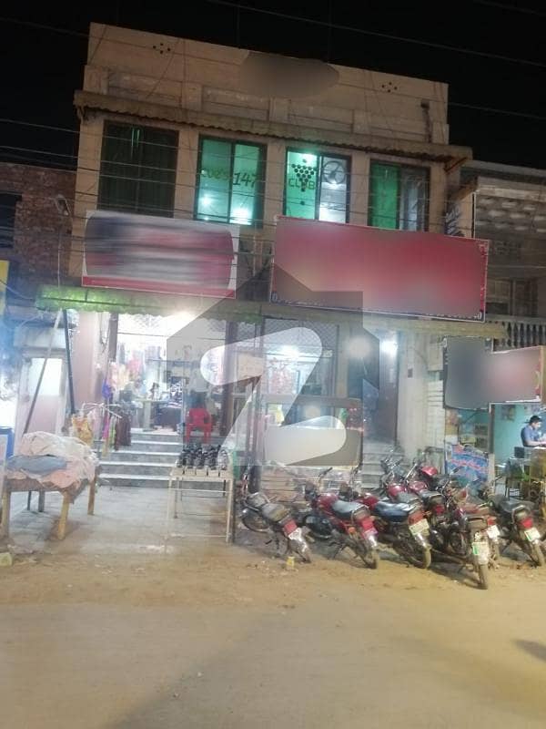 10 Marla Double Storey 2 Side Open Plaza For Sale At Ichhra Bazaar Lahore