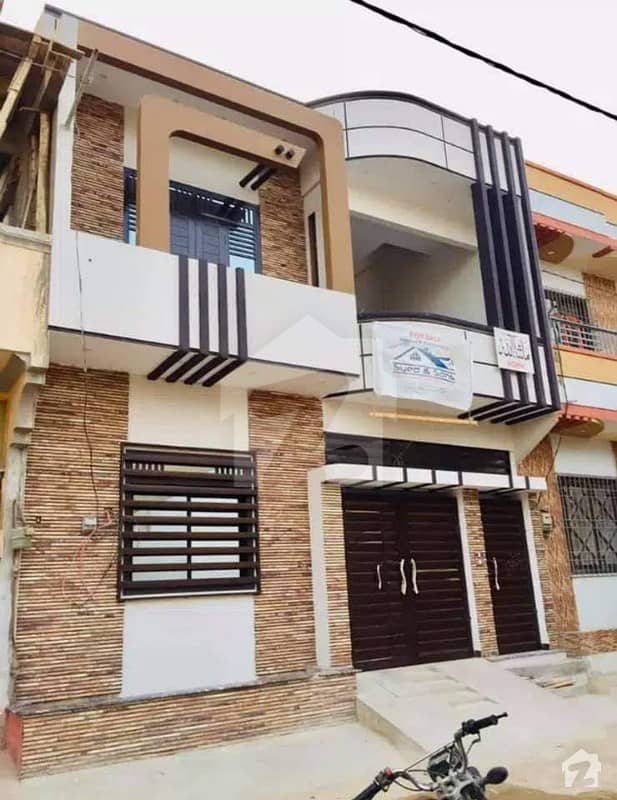120 Sq Yards Brand New Double Story Bungalow Available For Sale
