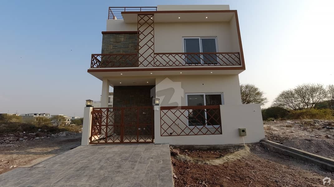 Prime Location Brand New Street Corner Double Storey House Is Available For Sale In D-12 1 Islamabad