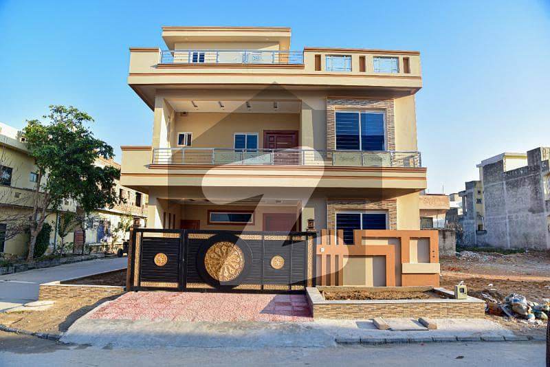 Luxury Double Story Corner 7 Marla Brand New House Available For Sale Jinnad Garden Phase 1 Islamabad. . .