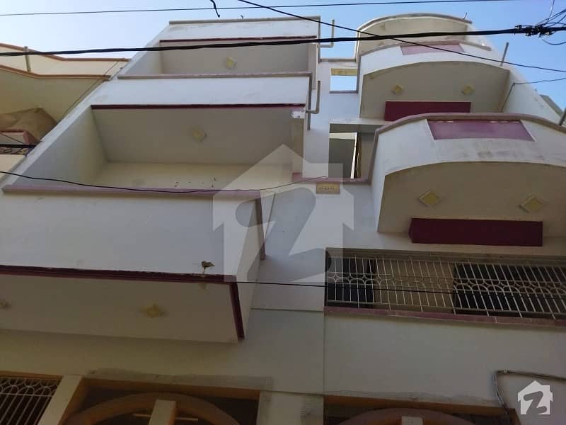 120 Sq. Yards Ground Plus 2 House In Azizabad For Sale