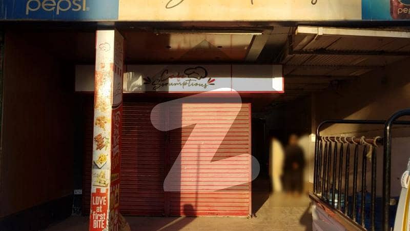 Spacious 12 By 25 Corner Shop Available For Rent