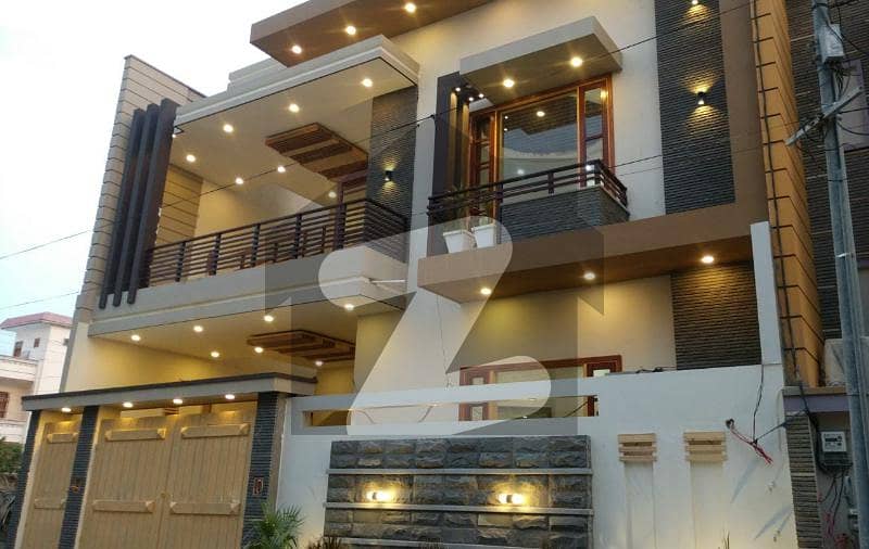 Brand New 240 Sq Yd Double Storey House Is Available For Sale