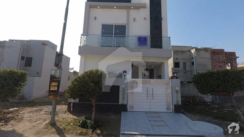 3 Marla Brand New House For Sale On Main Boulevard Al Kabir Town Lahore