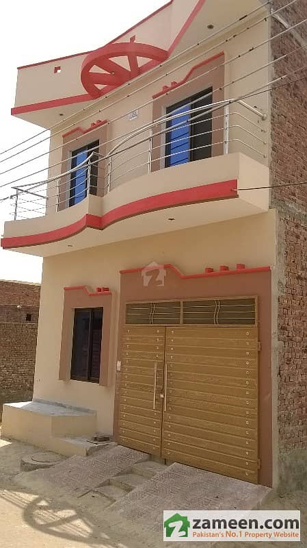3. 5 Marla Double Storey House For Sale In Zahid Town In 85/6R Sahiwal