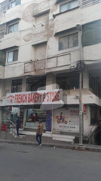 Stadium Commercial Area 1200 Square Feet Flat Up For Sale