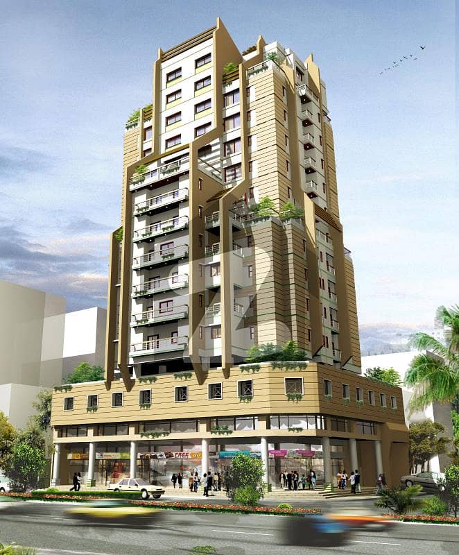 Flat For Sale In Bismillah Castle, Sharfabad Shaheed-e-millat Road