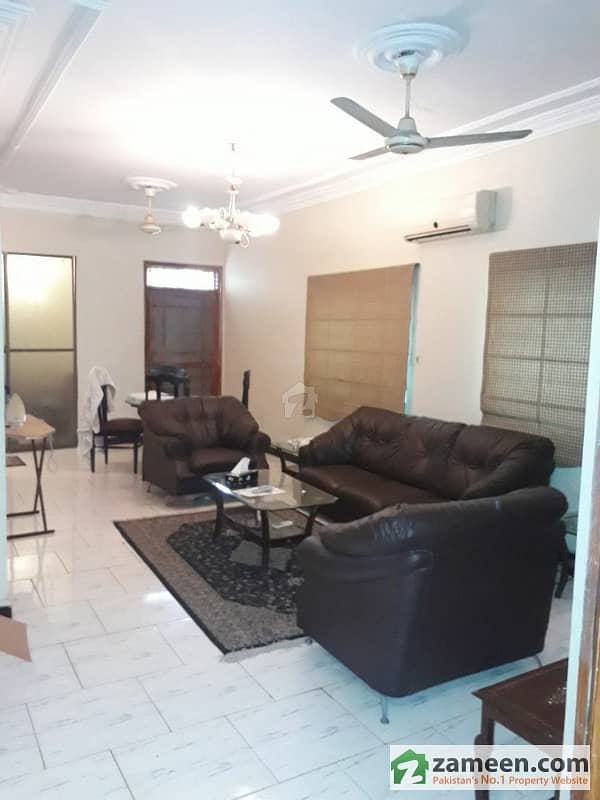Clifton Block V Fully Furnished Apartment Available Purely Boundary Wall Project