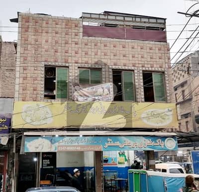 مال روڈ پشاور میں 2 مرلہ عمارت 14 کروڑ میں برائے فروخت۔