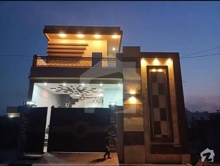 On 60 Ft Road Brand New 5 Marla Beautiful one nd half Storey House Available For Sale In Gulshan e Madina 2