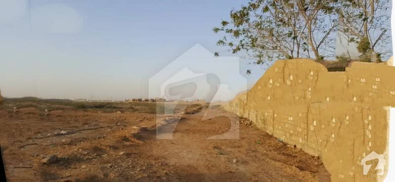 In Malir Link To Super Highway Commercial Plot For Sale Sized 87120 Square Feet