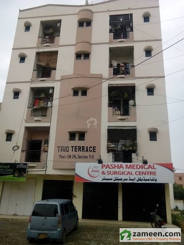 Maymar Trio Luxury Apartment For Sale In Gobal Town Karachi