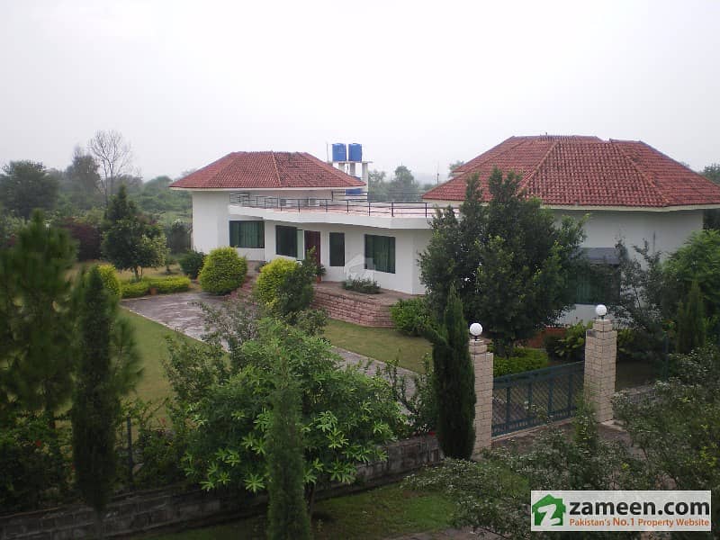 A Very Good Location 20 Kanal Farmhouse Is Available For Sale At Main Simly Dam Road Near Pind Begowa Islamabad