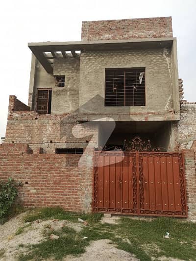 5 Marla Grey Structure House For Sale In Pak Arab