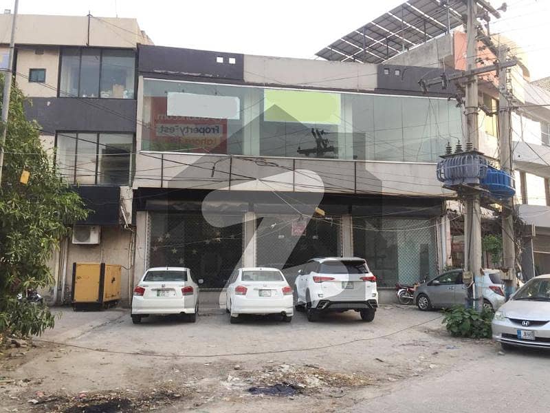 5.22 Marla Commercial Paid Double Storey Plaza For Rent
