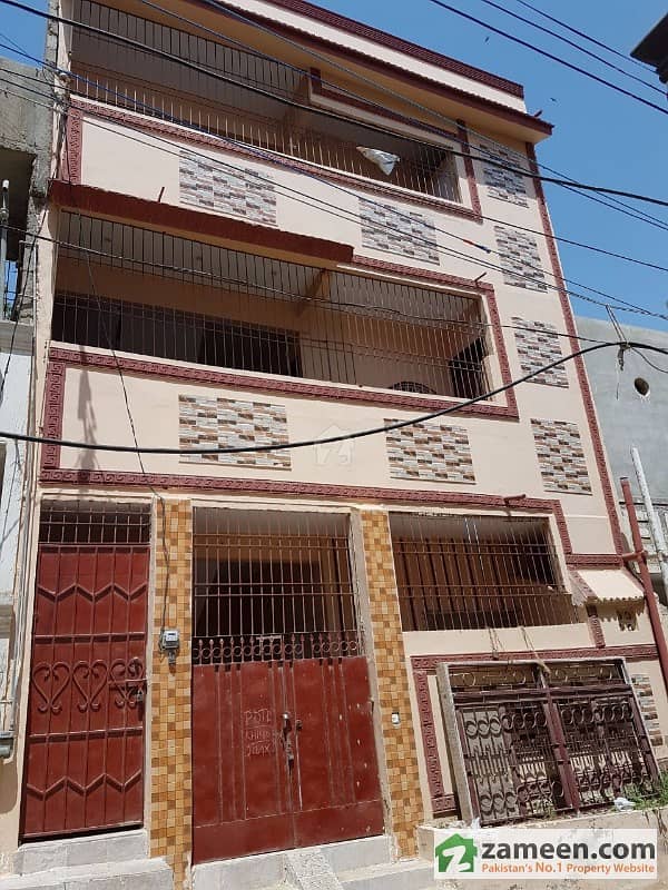 80 Sq Yard 3 Floor House For Sale North Karachi Sector 5C/1, North
