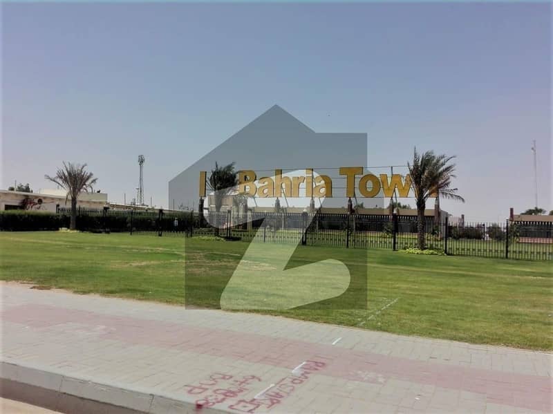 Ready To sale A Commercial Plot 500 Square Yards In Bahria Paradise Karachi