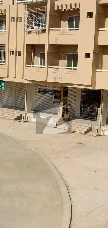 New Shop For Rent With Washroom West Open In Gohar Green City Society Near Airport Malir