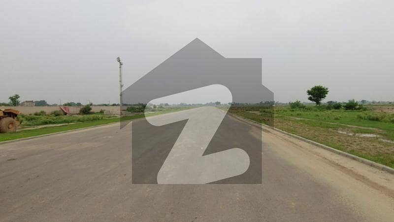 5 Marla on 75 feet road plot for sell in Cc block LDA city Lahore