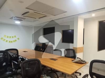 Luxurious Furnished Office Available For Rent On A Prime Location In Gulistan E Jauhar