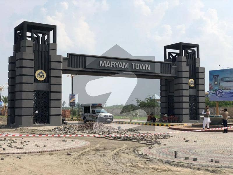 3 Marla Plot File For Sale In Maryam Town Raiwind Road Lahore On Easy Installments