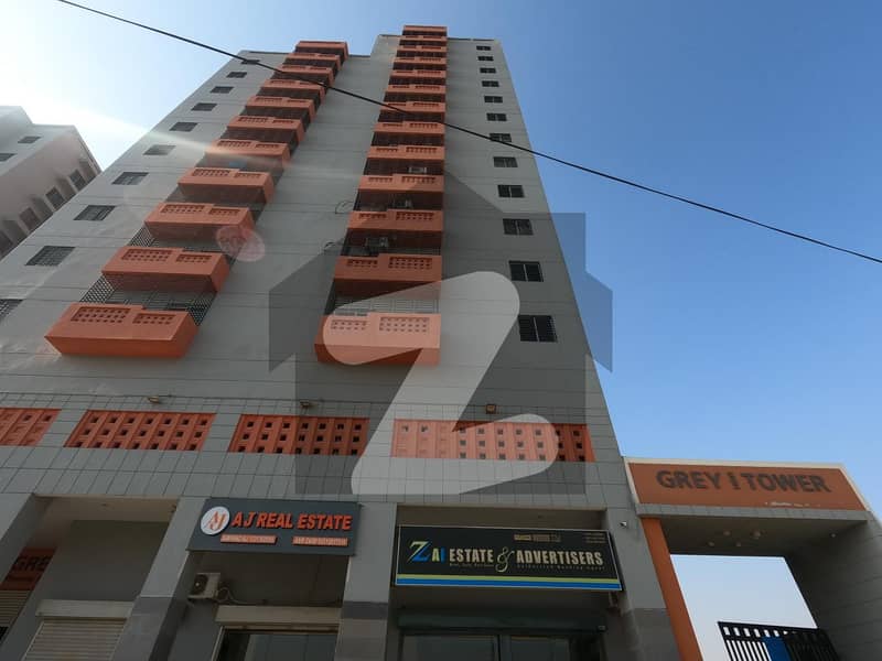 1701 Square Feet Flat In Grey Noor Tower & Shopping Mall Is Available
