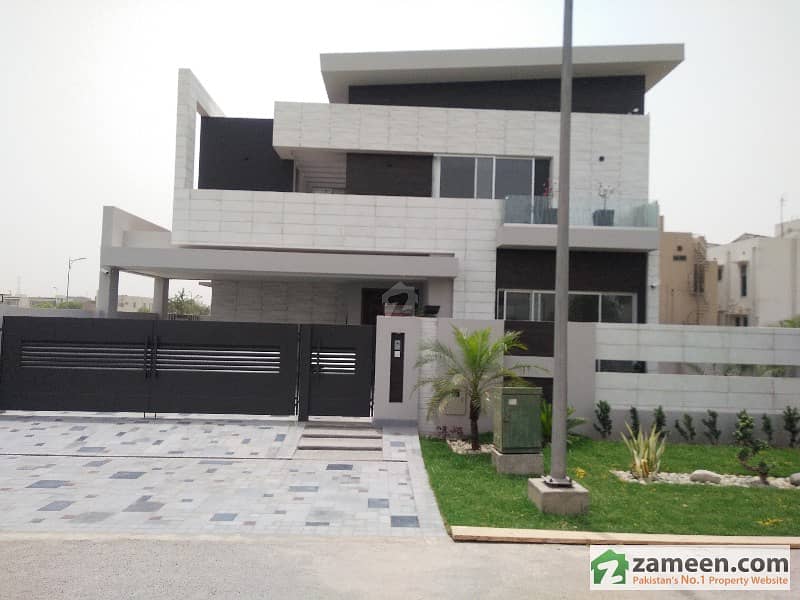 Defence One Kanal Brand New Mazhar Munir Design Executive Class Bungalow For Sale 545 Lac