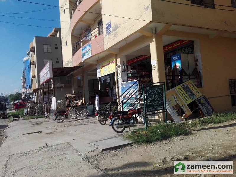 Triple ShopHall Available For Sale On Main Double Road Soan Garden