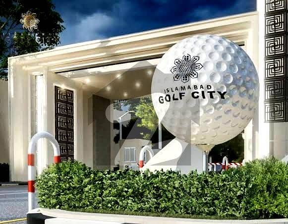 5 Marla Plot For Sale In Islamabad Golf City Near Airport On Instalments Plan.