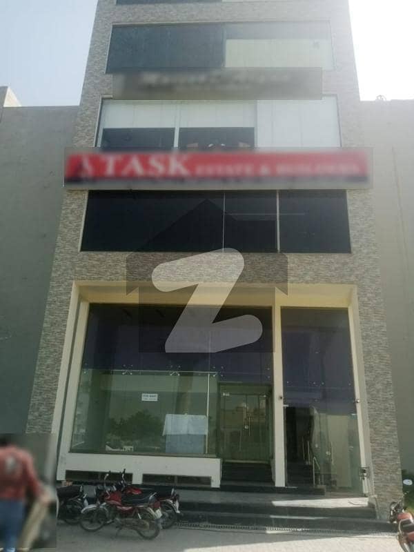 Brand New 4 Marla Ground Floor Mezzanine And Basement Building Is Available For Rent On Top Location Of Dha Phase 6 Block L