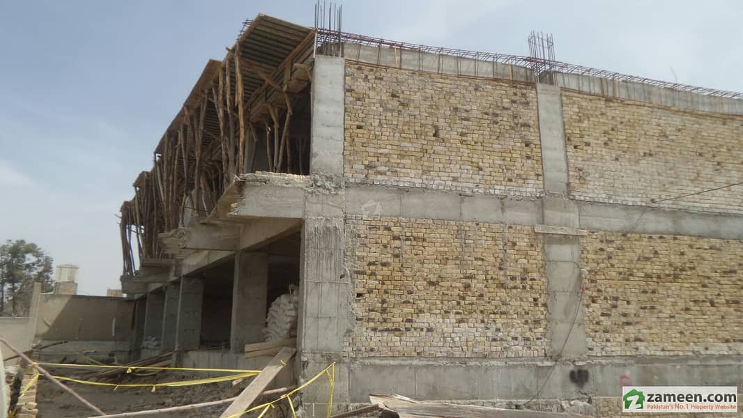 Under Construction Flat For Sale At Sadiq And Fareed Heights Zarghoon Road