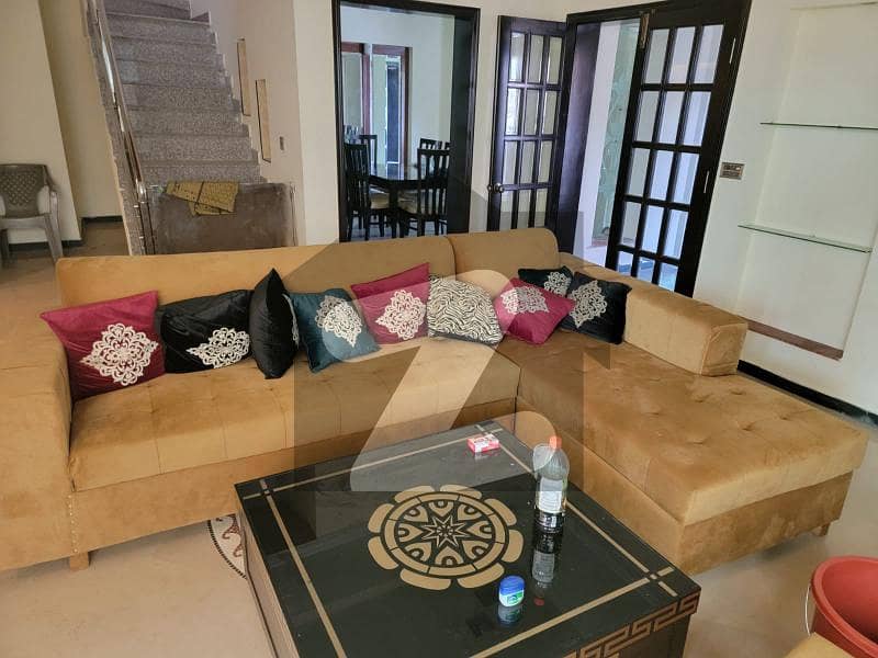 Fully Furnished 10 Marla 4 Beds House Available For Rent For Short And Long Time In Dha Phase 4 Aa Block Lahore.