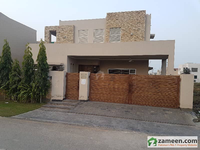 1 Kanal Double Unit Brand New House For Sale In Eden City