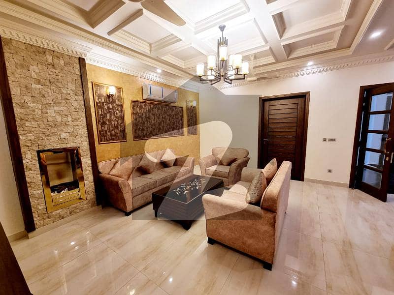 Lavishly Furnished 10 Marla Designer House With Imported Furniture For Rent In Bahria Town
