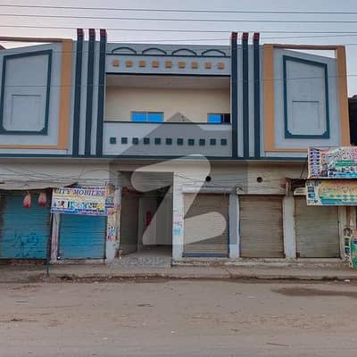 Market Of 16 Shops With A Two Portion House For Sale