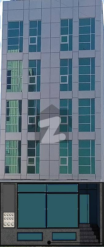 Office Directly Facing Opening Towards Main Kh-aziz Bhatti Prime Location